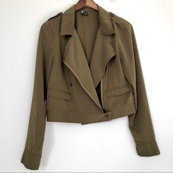 Urban Outfitters Jackets & Blazers - SOLD - UO Sparkle & Fade Lightweight Moto Jacket